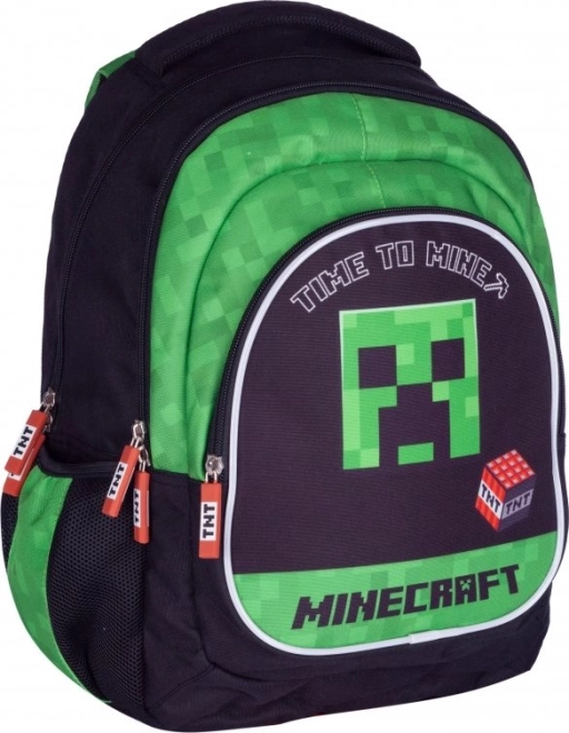 Plecak szkolny MINECRAFT Time to Mine (mały) ASTRA