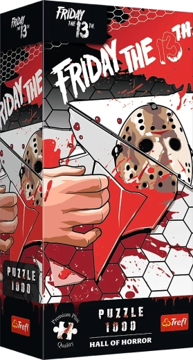 Puzzle Trefl Premium Plus Hall of Horror: Piątek trzynastego, 1000 elementów