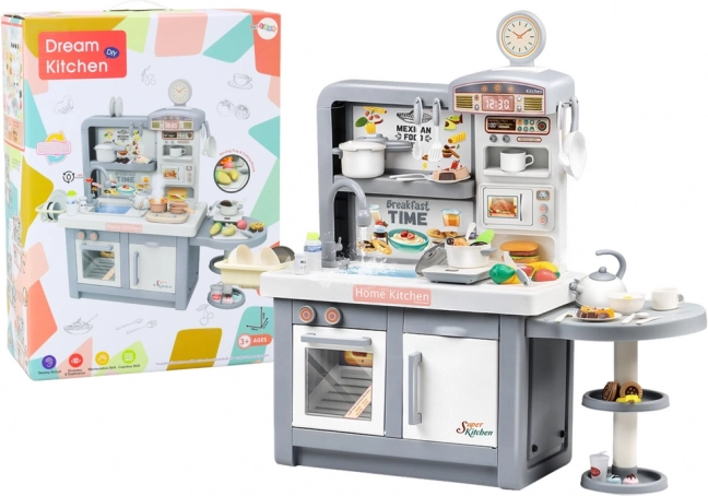 Dziecięce kuchenne oświetlenie Dream Sounds Kilka akcesoriów Grey