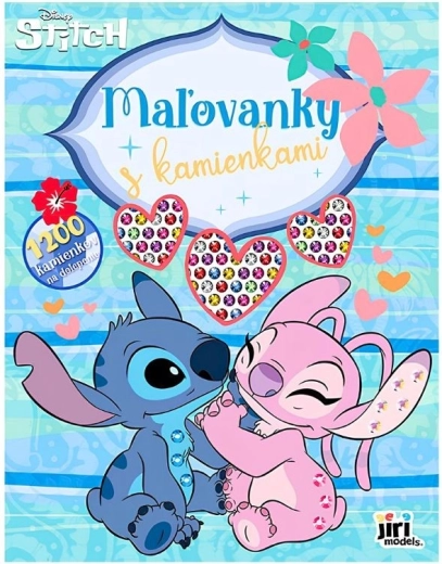 Kolorowanki z kryształkami Lilo & Stitch