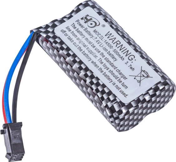 Akumulator Li-ion 7,4 V 500 mAh do RC drift auta SC16A - 1 szt.