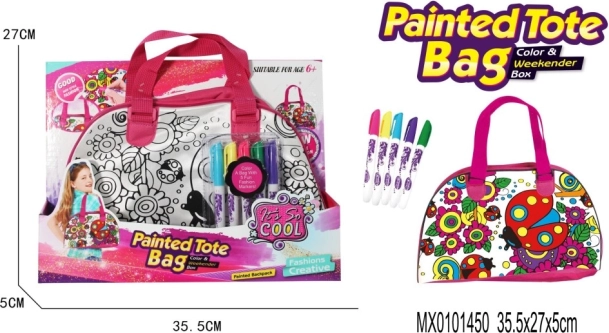 Torebka do kolorowania Weekender