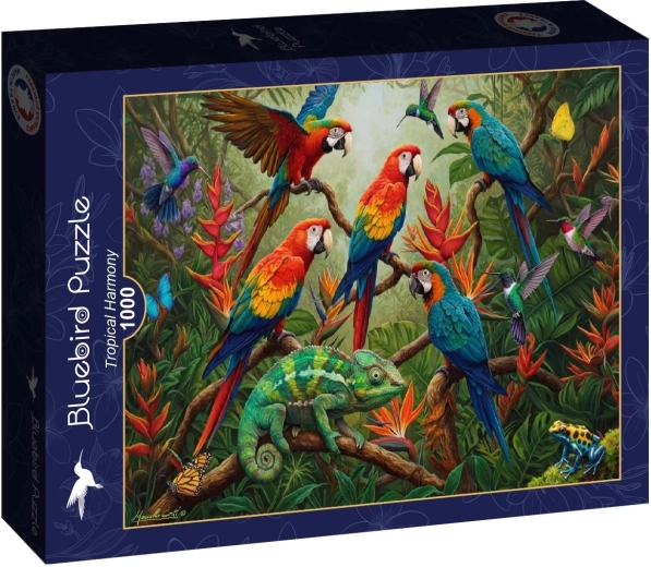 Puzzle Bluebird Tropikalna harmonia 1000 elementów