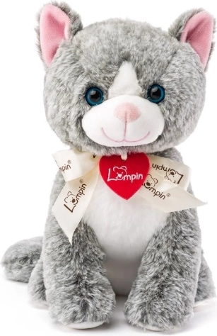Woodyland Lumpin pluszowy kotek Madeleine 25 cm ciemnoszary