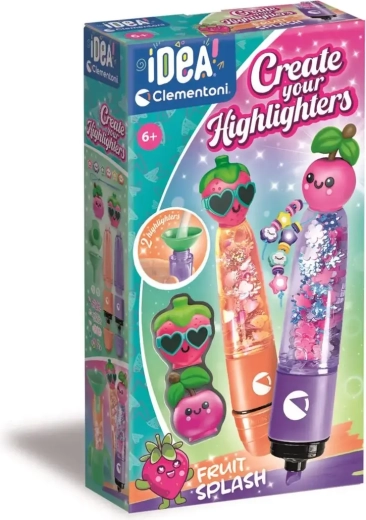 Kreatywny zestaw do tworzenia zakreślaczy CLEMENTONI IDEA Fruit