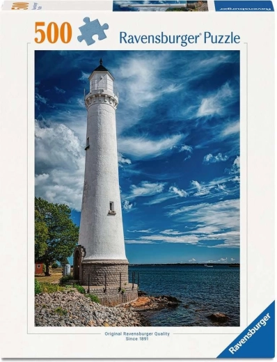 Puzzle Ravensburger latarnia morska w Karlskronie, Szwecja 500 elementów