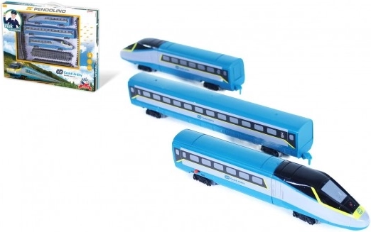 Zestaw pociągu SC Pendolino České dráhy z torami i efektami