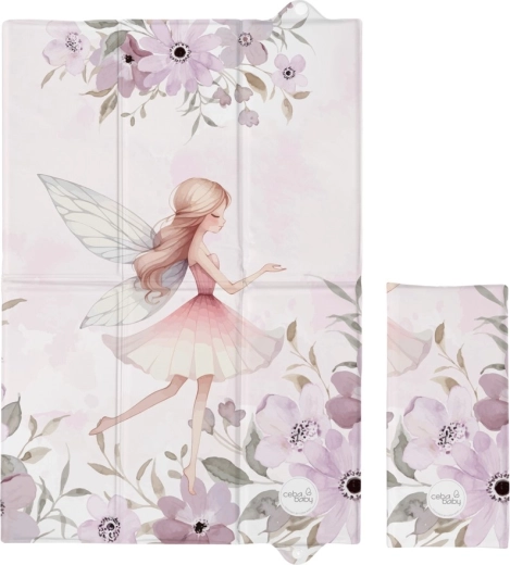 Ceba Baby podróżna mata do przewijania Basic Meadow Fairy 60 × 40 cm