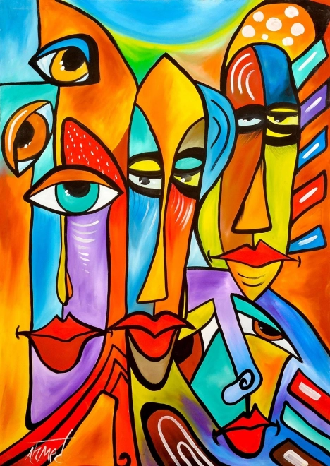 Puzzle Twórcze Twarze Bico 1000 elementów