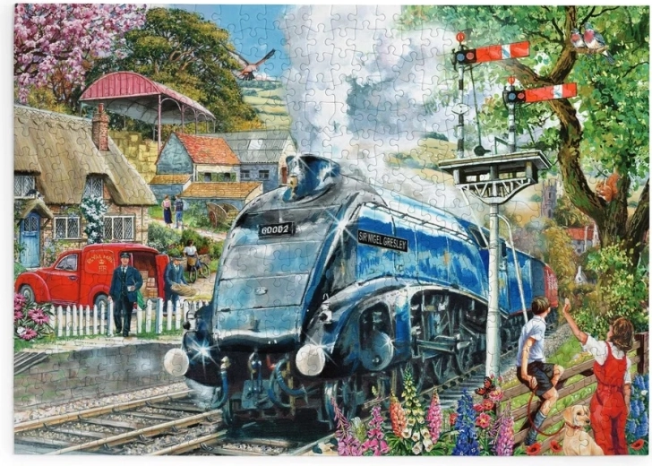 House of Puzzles Nocny pociąg – puzzle z 500 dużymi elementami