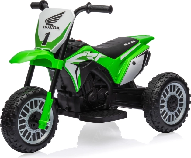 Elektryczny motorek dziecięcy Milly Mally Honda CRF 450R zielony (trójkołowiec)