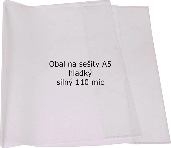 Okładki na zeszyty A5 CONCORDE, 110 mikronów, zestaw 10 szt.
