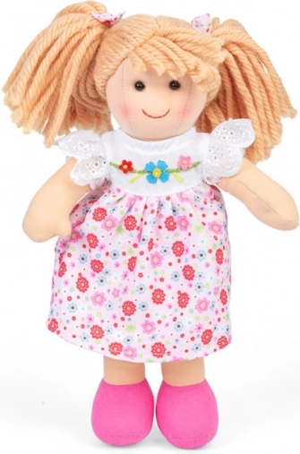 Bigjigs Toys lalka materiałowa Georgia 25 cm