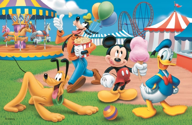 Mini puzzle 54 elementów DISNEY MICKEY I PRZYJACIELE Trefl