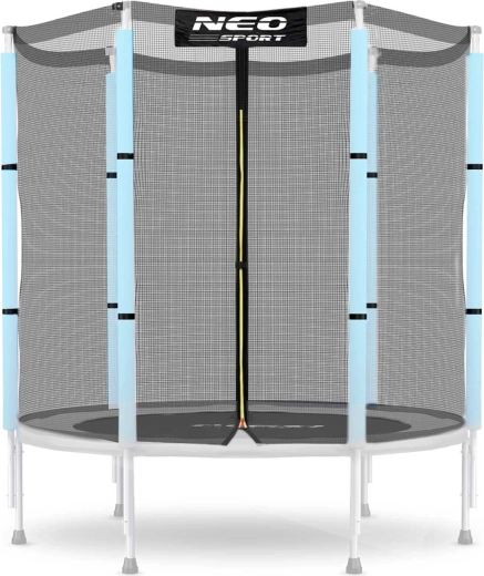 Neo-Sport zewnętrzna siatka ochronna do trampoliny 140 cm (4,5 ft) na 6 słupków