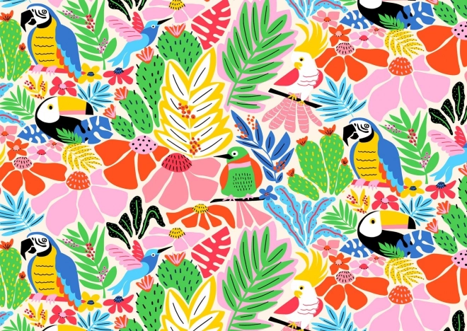 Puzzle Wesoła dżungla 1000 elementów