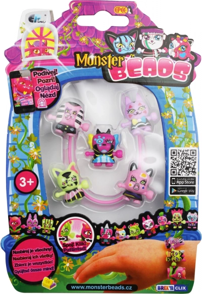Monster Cool Pack – potworki, zestaw 6 szt.