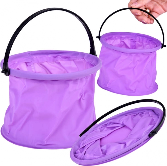 Składane wiadro dla małych odkrywców