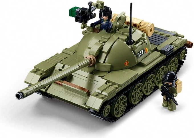 Klocki średniego czołgu 3w1 SLUBAN