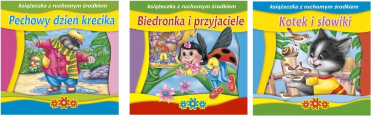 Książeczka z ruchomym środkiem