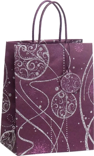 Argus świąteczna torba prezentowa DeLuxe Eco Friendly 18 x 23 cm - 1 szt.