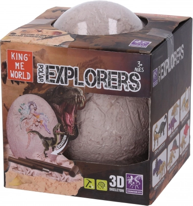 Zestaw wykopaliskowy Dino 16 cm