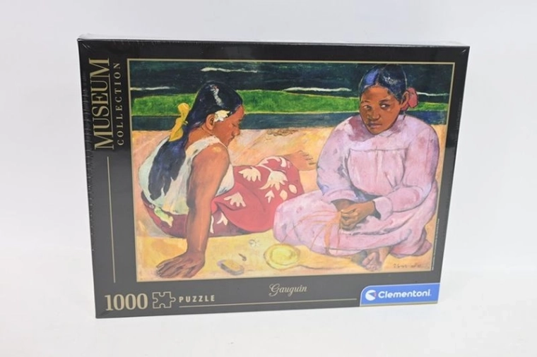 Puzzle Clementoni Museum Collection 1000 elementów – Gauguin: Tahitanki na plaży