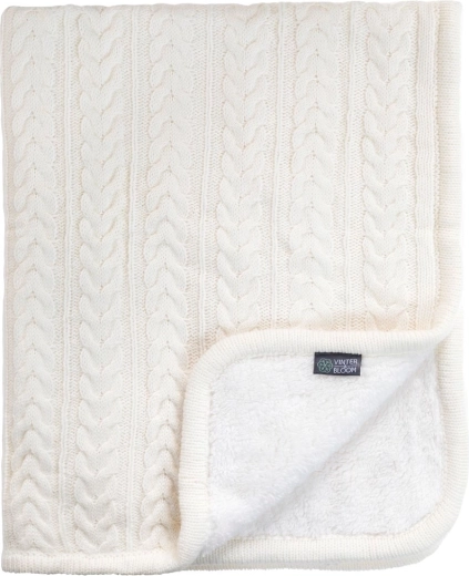 Vinter & Bloom kocyk Cuddly Ivory