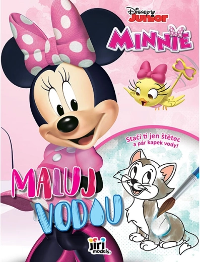 Maluj wodą A4 Minnie