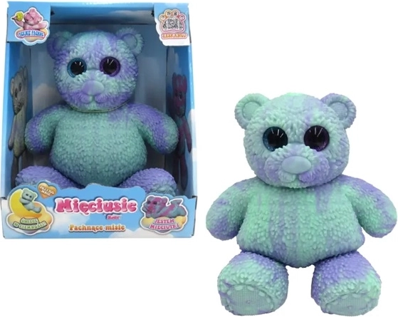 EPEE Mięciusie mięciutki miś miętowo-fioletowy 28 cm