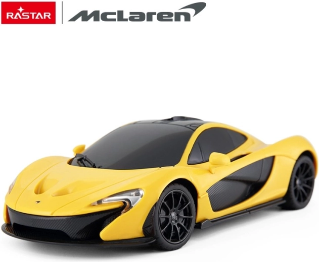 Rastar McLaren P1 RC auto zdalnie sterowane 1:24 żółte - 1 sztuka