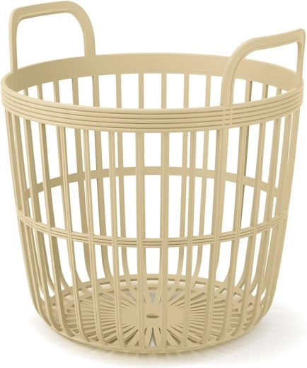 Kosz Zoe Basket z uchwytami 41,9 cm – słoma