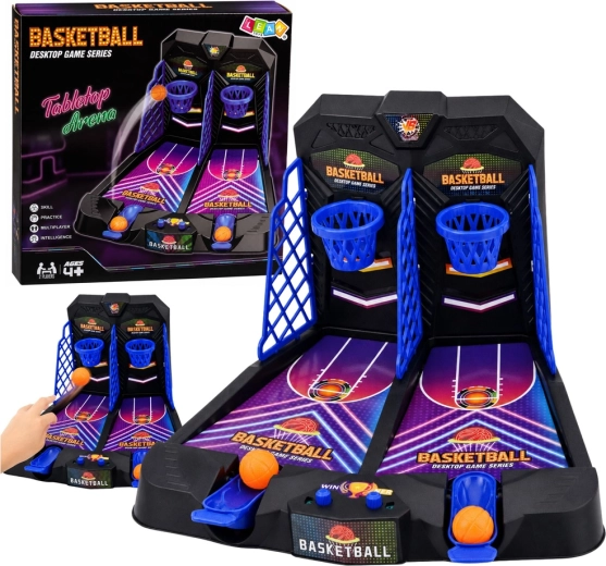 Mini koszykówka stołowa – podwójna gra arcade dla 2 graczy - 1 sztuka