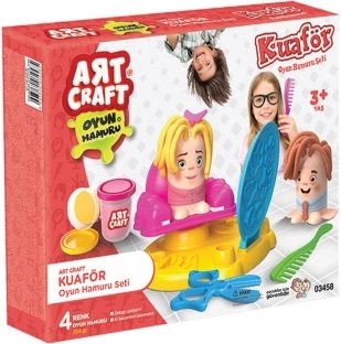 Art Craft zestaw do modelowania fryzjer