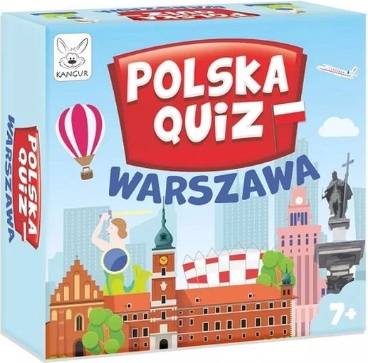 Polska quiz: Warszawa – gra karciana