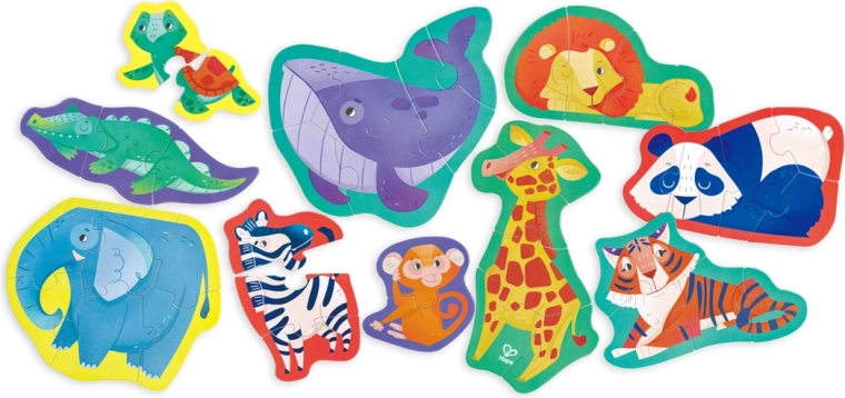 Puzzle Przyjaciele dżungli