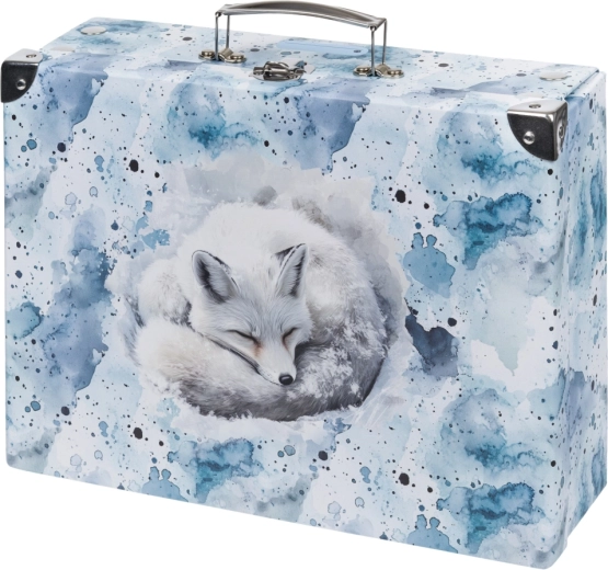 Baagl składany szkolny kuferek Polar z okuciami