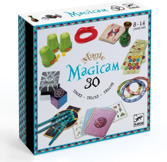 Djeco Magicam zestaw magiczny z 30 trikami