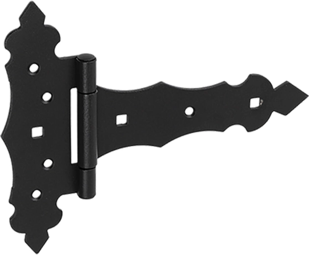 Ozdobny zawias czarny 150 × 50 × 170 × 2,5 mm
