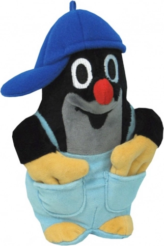 Krecik 26 cm, niebieskie majtki + czapka z daszkiem