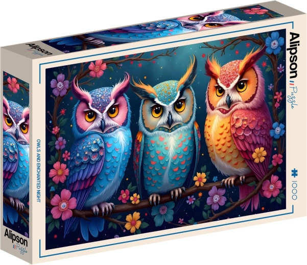 Alipson Puzzle Sowy i czarowna noc 1000 elementów