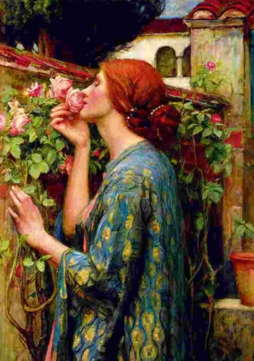 Puzzle Dusza róży 1000 elementów BLUEBIRD