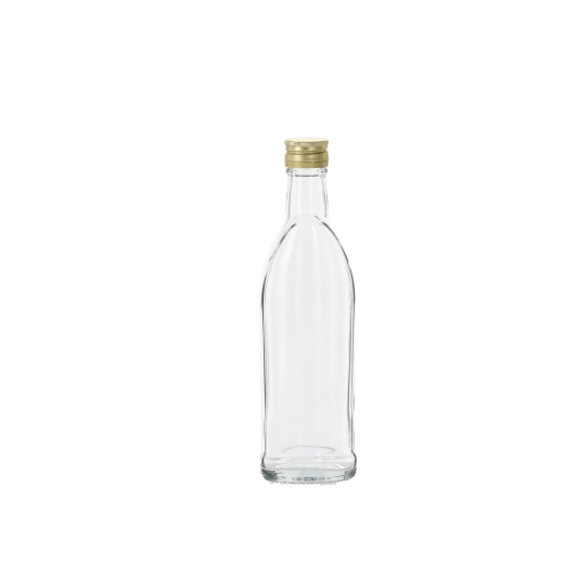 Butelka Iskra 250 ml z zakrętką z gwintem fi 28