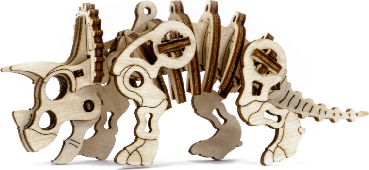 WOODEN CITY puzzle 3D Triceratops 40 elementów