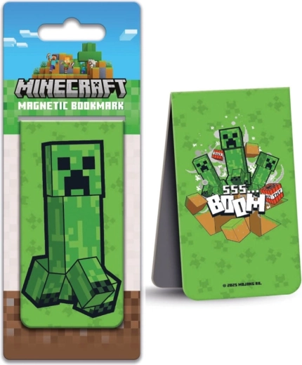 Minecraft magnetyczna zakładka Creeper – 1 sztuka