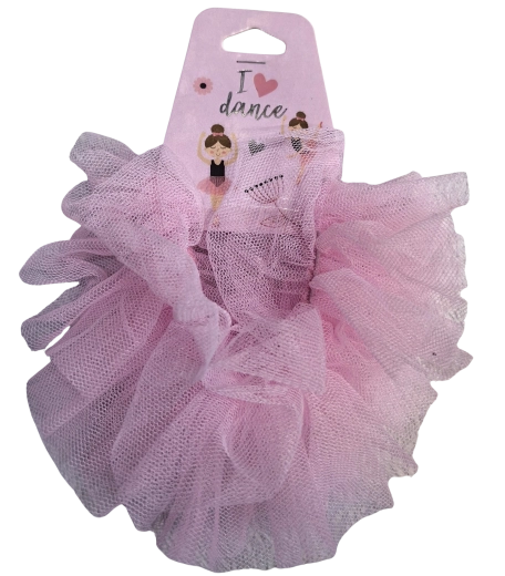 Pink baletowa gumka tutu jasnoróżowa