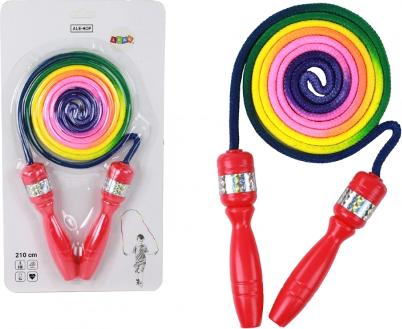 Tęczowy Leapfrog Czerwone rączki Koordynacja ruchu