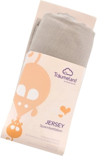 Träumeland prześcieradło jersey uni antracyt