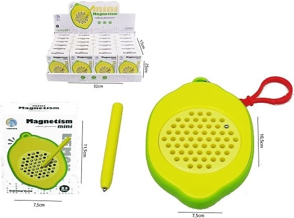 Magnetyczna tablica do rysowania cytryna - 1 sztuka