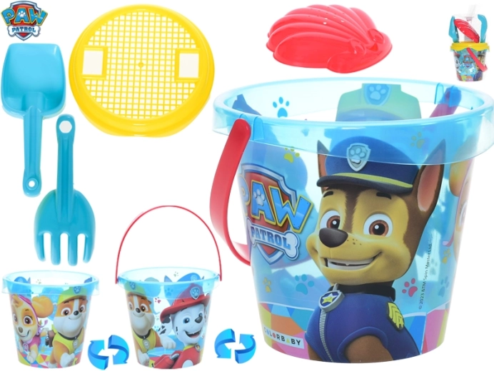 Zestaw do piasku PAW Patrol, 5 elementów